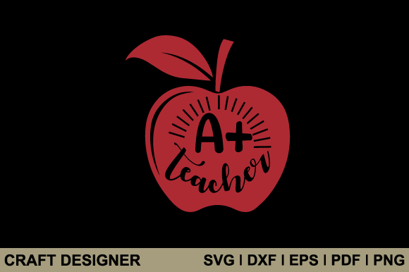 A Plus Teacher Svg: A Versatile Design for Educators