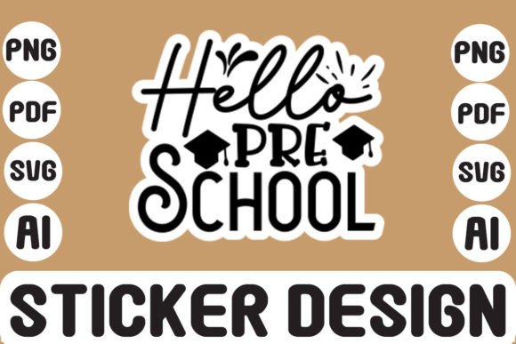 Hello Pre School SVG: A Charming Addition to Your Embroidery