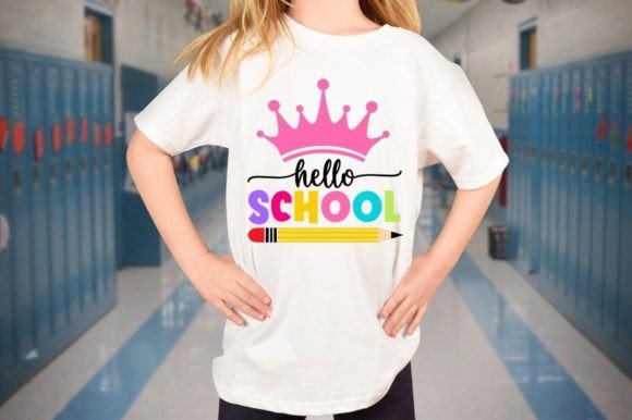 Hello School SVG: A Charming Addition to Your Embroidery Projects