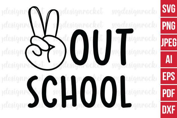 Peace Out School SVG: An Embroidery Designer’s Review