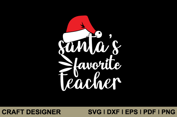 Santa's Favorite Teacher SVG: An Embroidery Review