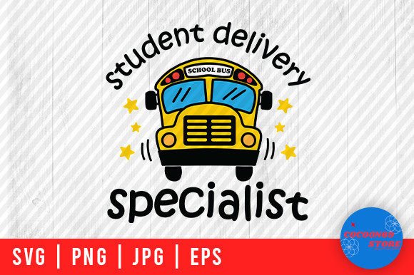 Student Delivery Specialist, School Svg: A Versatile Design