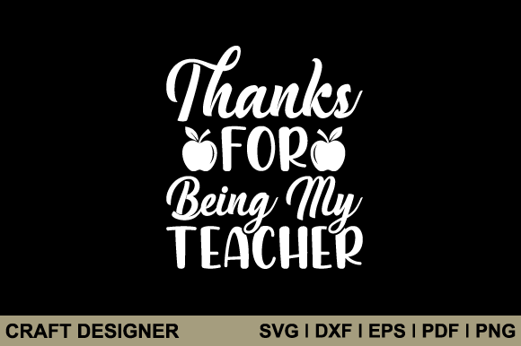 Thanks for Being My Teacher SVG: An Embroidery Review
